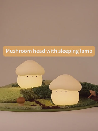 Soothing Mushroom Night Lamp